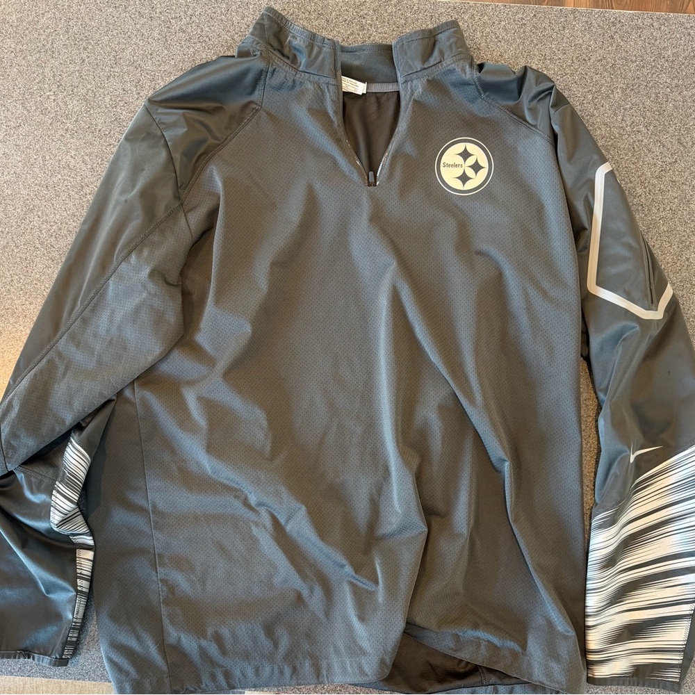 Nike Gray Windbreaker Jacket